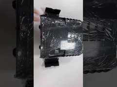 Caixa de terminação de splice de fibra óptica retardadora de chama para quadro de distribuição