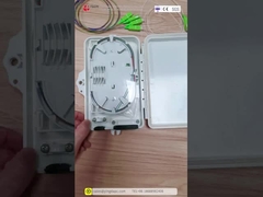 ABS PC Fibra Óptica Splice Box Fibra Óptica Termination Box para 2-8 fibras Cable não cortado