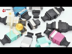 Fibra OM4 do acoplador 12 do adaptador da fibra ótica de MPO MTP para o sistema de remendo de Data Center