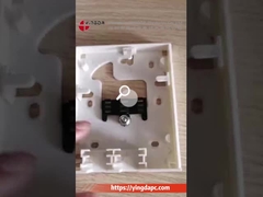 FTB86Y 2 Port SC FTTH Outlet UL94V0 Retardante de Chama