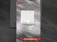 FRB-4C 4 Port Indoor Fiber Optic Outlet Box para DIN 35mm