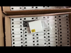 2 Portos FTTH Caixa de terminação de fibra óptica interior Unibody saída de parede 86*86*23mm