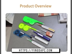 ST FC LC SC 2.5 mm Fibra Óptica Connector Cleaner Pen, One-Click Cleaner Pen 800 vezes