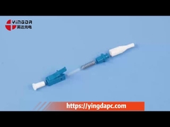 Conector de fibra óptica SC LC ST FC E2000 com ferrulas