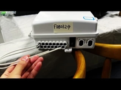 Caixa de divisão de fibra óptica de logotipo e marcação a laser personalizável para redes FTTH 24 Capacidade de núcleo IP65