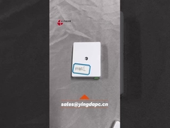 FTB86L SC LC Fibra óptica saída de parede para interior branco ABS material Splice Cassette