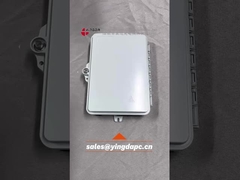 FTB104M 4 Port PTO FTB caixa de terminação de fibra óptica ABS SC FTTH adaptador pigtails