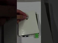 2 núcleo SC Roseta de fibra óptica para fibra para a parede interior da casa montada com cassete