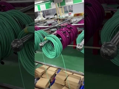 MPO 8 LC 3 MTP MPO Cable Patch Cord Com QSFP SR4 Transceivers Ópticos