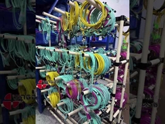 Cabo de fibra óptica multi-núcleo YINGDA com conector MPO MTP de alta densidade para transferência rápida de dados