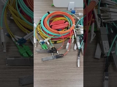Amarelo Testeado em 3D 96 Fibra MTP MPO Cable, Fibra Óptica Cable Assemblagens