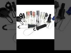 ODWAC-22 FTTH Flat Drop Cable Wire Tension Clamp para os kits de instalação de cabos da Figura 8