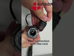 PDLC / DLC GYFJH 4 núcleo Fibra Óptica Patch Cord LC Uso ao ar livre