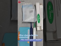 FTTH Fibra Óptica Um Clique LC MU Conector 1.25mm Limpeza Limpeza Pena Tipo Azul CE ROHS