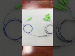 Preço de fábrica FTTH Desbalanceado 1*5 Mini Tipo PLC Splitter Conector SC Telecomunicações de fibra óptica para