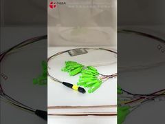 Fibra óptica PLC Splitter MPO para conector SC 16cores