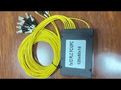 Divisor PLC de Fibra Óptica 1x12 Conector FC