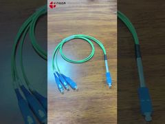 Fibra óptica PLC Splitter 1X3 com conector SC