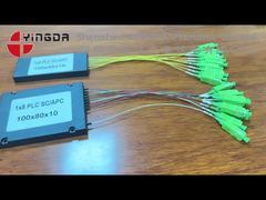 Divisor PLC de Fibra Óptica Modular ABS com Cabo SC APC 0.9mm