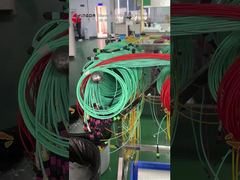 8 12cores 16 solução de alta densidade do cabo de fuga da fibra MPO