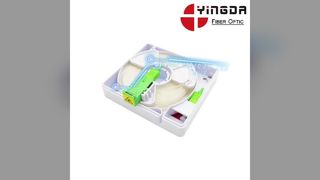 Instalação fácil invisível da tomada de parede da fibra ótica FTTH