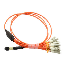 comprar LC Simplex MTP MPO Cable OS19 / 125UM 12 Fibras Bundle Cable Embalagem a vácuo Fabricação em linha