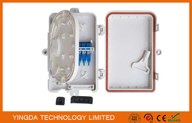 comprar Caixa resistente da montagem da parede do SC de 4 fibras da caixa 4 da terminação da fibra do tempo UV FTTH do porto Fabricação em linha