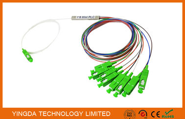 comprar divisor do divisor FTTH do PLC da fibra óptica do único modo OS2 9/125 de 1x8 SC/APC Fabricação em linha