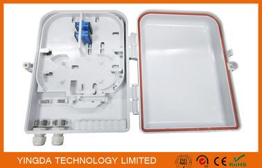 comprar IIP68 exterior 16 move o plástico do branco da caixa de DistributionTermination do divisor do PLC do cabo de fibra ótica Fabricação em linha