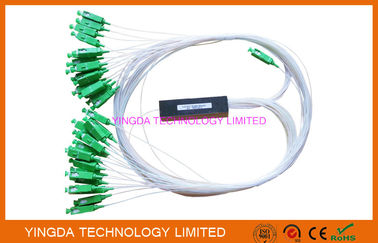 comprar Padrão do IEC ROHS Telcordia do verde SMF do divisor 1x32 SC/APC 1Mts do PLC da fibra ótica de FTTx mini Fabricação em linha