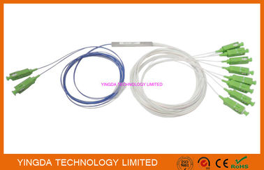 comprar mini tipo divisor de 2x8 Blockless do PLC na rede 1260 - 1650 nanômetro de GPON Fabricação em linha