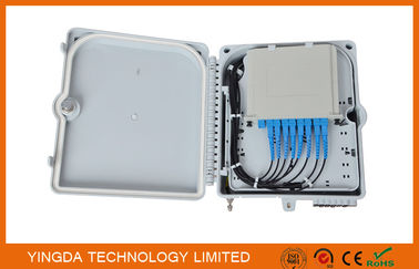 comprar Caixa de distribuição da fibra de 12 núcleos, caixa de junção ótica do módulo do divisor para FTTH IP65 Fabricação em linha