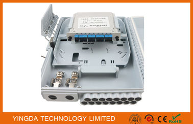 comprar Caixa terminal ótica material de PC+ABS, fechamento da fibra ótica com o acoplador do módulo SC/UPC de LGX Fabricação em linha