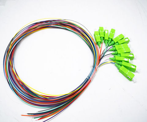 comprar Virola cerâmica da manutenção programada das tranças óticas LSZH 900um da fibra do SC APC para a caixa do divisor Fabricação em linha