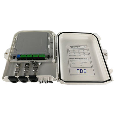 comprar 8 fechamento exterior interno do parafuso da caixa da terminação da fibra dos portos FTTH para o divisor do módulo 1x8 de LGX Fabricação em linha