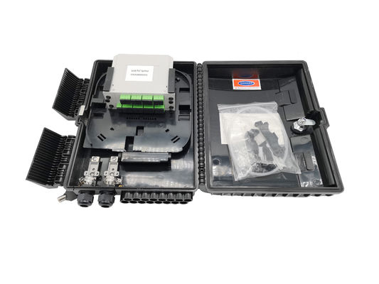 comprar SESTA plástica fixada na parede CTO da caixa da terminação do cabo de fibra ótica do divisor 1X16 de GPON Fabricação em linha