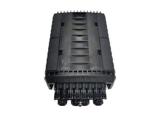 comprar Do divisor exterior preto dos PP do fechamento da tala da fibra ótica do cabo pendente de IP68 16Ports FTTH fechamento comum Fabricação em linha
