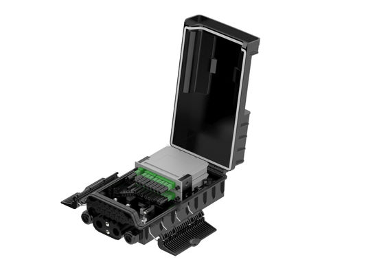 comprar Montagem da parede do preto do FAT da caixa de distribuição do divisor da fibra ótica do CTO 1x16 da SESTA de FTTH Fabricação em linha