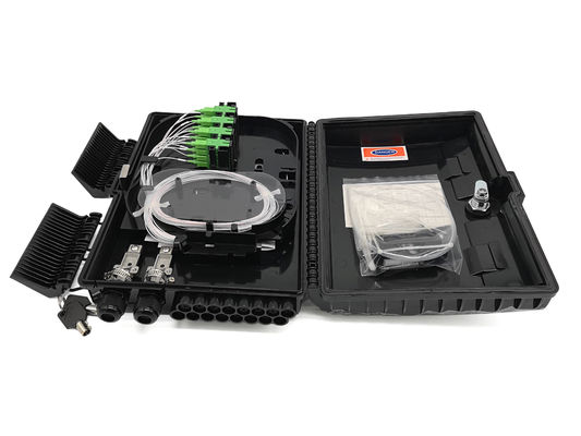 comprar YINGDA 16 núcleos de parede exterior montado Fibra Óptica Divididor Caixa IP68 PC + ABS plástico NAP Fabricação em linha