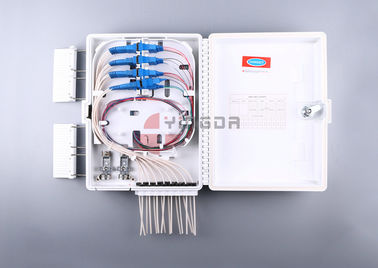 comprar 16 branco da caixa FDB0216G da terminação da fibra ótica do porto com o divisor do PLC de SC/APC Fabricação em linha