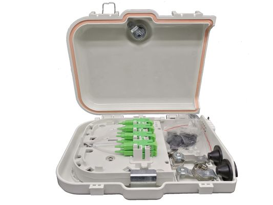 comprar Caixa de terminação de fibra óptica de rede FTTH FTTB FTTX Caixa de distribuição de fibra óptica ao ar livre Fabricação em linha