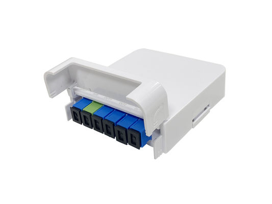 comprar Caixa de terminação de fibra óptica ISO Splitter Module Cassette Box 1*5 Mini PLC Splitter Box Fabricação em linha