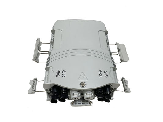 comprar 8 Portos Conector de adaptador endurecido de fibra óptica externa Splitter Box IP65 para rede Fabricação em linha