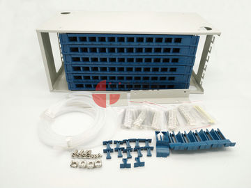 comprar 72 painel de remendo de fibra ótica da fibra ótica ODF do porto, SC da unidade da distribuição da fibra da montagem em rack Fabricação em linha