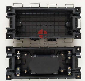 comprar 2 no tipo material da curvatura da fusão de 2 para fora núcleos do fechamento 96 da tala da fibra ótica do ABS Fabricação em linha