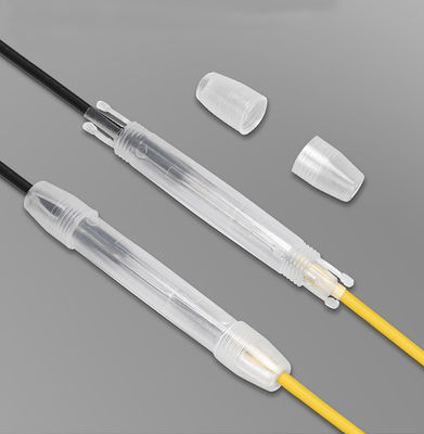 comprar 1 Núcleo de Proteção contra embraiagem de cabo de queda de mini FTTH transparente ABS PP para uso interno Fabricação em linha