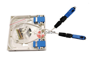comprar Painel do soquete de FTTH na montagem da parede das construções com tomada da saída do cabo dianteiro dos parafusos Fabricação em linha