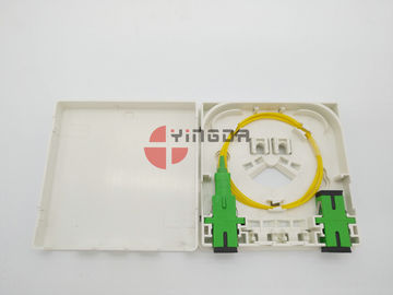 comprar  Caixa da terminação da fibra ótica de 2 portos com as tranças de SC/APC & fogo dos adaptadores o anti Anti-UV Fabricação em linha