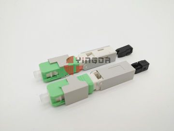 comprar A fibra ótica rápida mecânica do SC arquivou o verde instalável do APC do conector lustrado pre Fabricação em linha