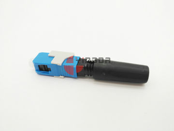 comprar Campo de fibra ótica rápido do SC - conector instalável nenhum uso da repetição da manutenção programada TPU da cola Epoxy da necessidade Fabricação em linha